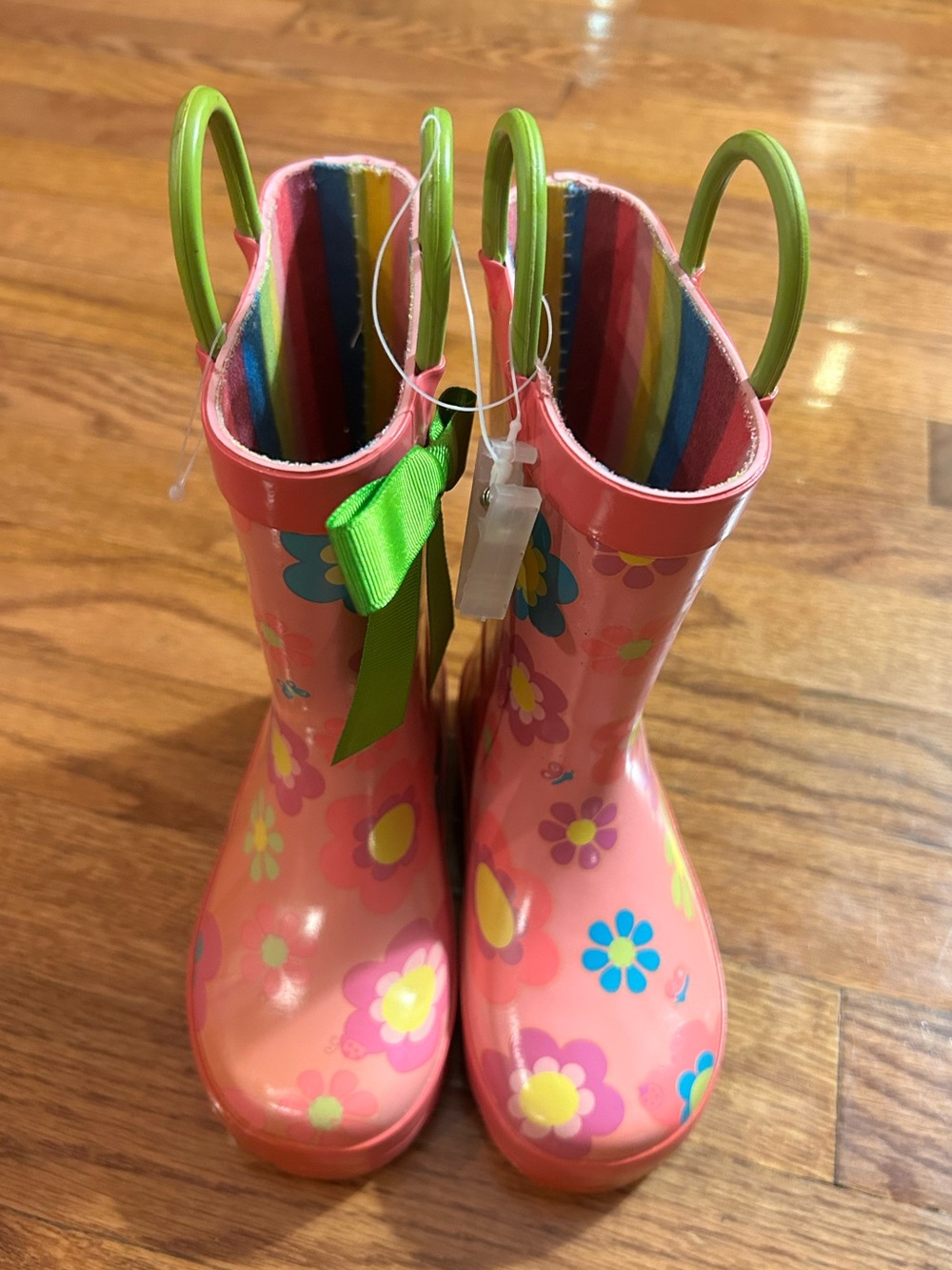 Circo girls rain boots size 6/7 NWOT